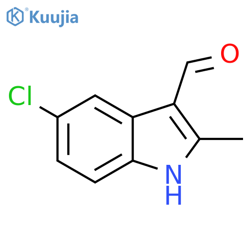 5-Chloro-2-methyl-1H-indole-3-carbaldehyde structure