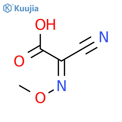 (E)-Cyano(methoxyimino)-acetic Acid structure
