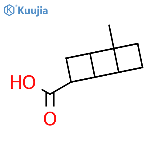 PENTACYCLO[4.2.0.02,5.03,8.04,7]OCTANECARBOXYLIC ACID, 4-METHYL- structure