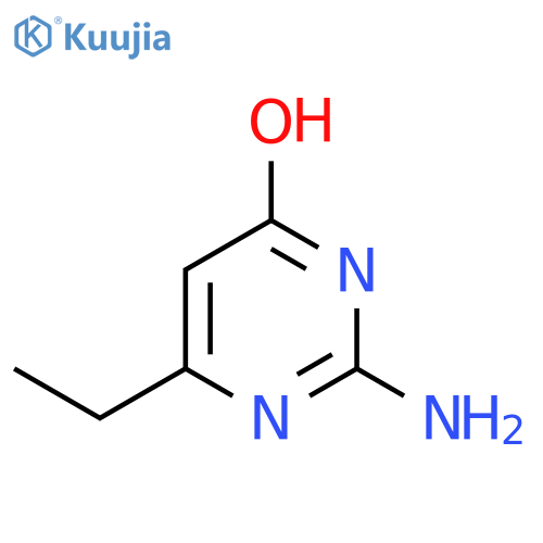 2-Amino-6-ethylpyrimidin-4-ol structure