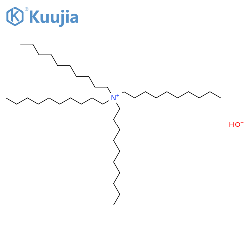 TETRA-DECYLAMMONIUM HYDROXIDE structure