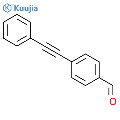 4-(Phenylethynyl)benzaldehyde structure