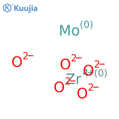 Molybdenum zirconium oxide structure