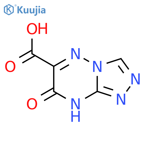 7-Oxo-7,8-dihydro-[1,2,4]triazolo[4,3-b][1,2,4]triazine-6-carboxylic acid structure