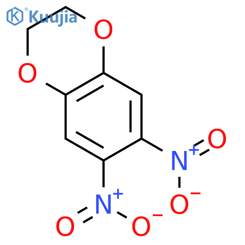 6,7-Dinitro-2,3-dihydro-benzo1,4dioxime structure
