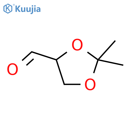 2,2-dimethyl-1,3-dioxolane-4-carbaldehyde structure