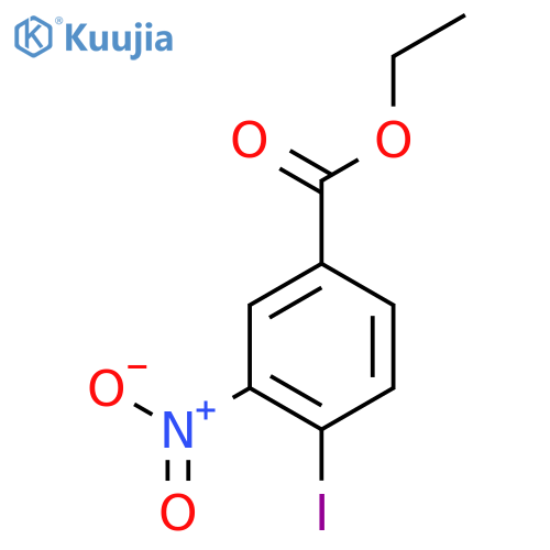 Ethyl 4-iodo-3-nitrobenzoate structure