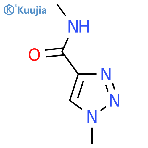 N,1-Dimethyl-1H-1,2,3-triazole-4-carboxamide structure