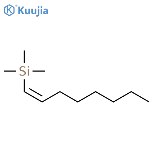 Silane, trimethyl(1Z)-1-octenyl- structure