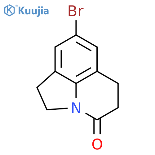 6-bromo-1-azatricyclo6.3.1.0,4,12dodeca-4(12),5,7-trien-11-one structure