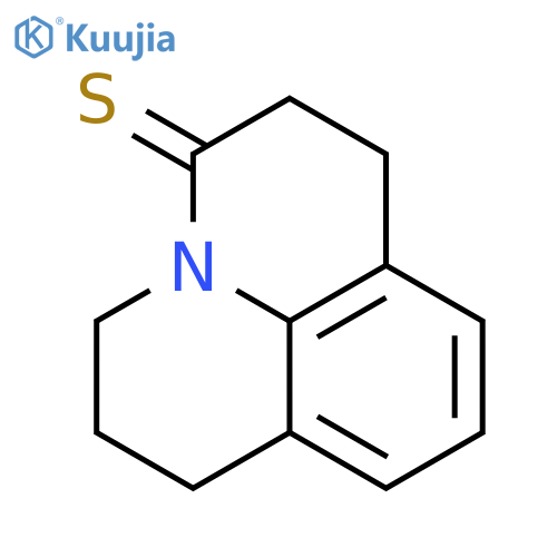 1H,5H-Benzo[ij]quinolizine-5-thione, 2,3,6,7-tetrahydro- structure