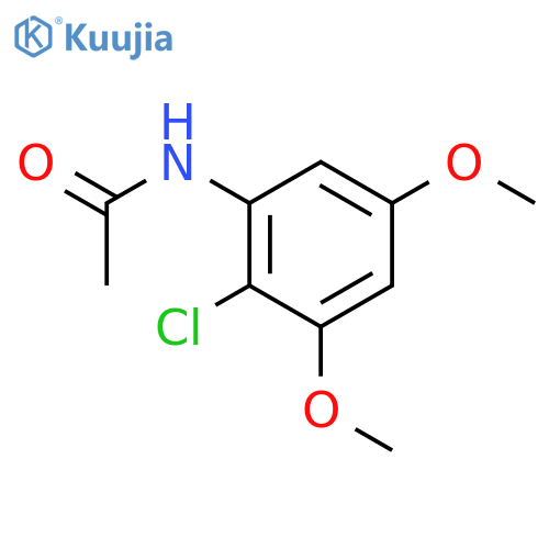 Acetamide, N-(2-chloro-3,5-dimethoxyphenyl)- structure