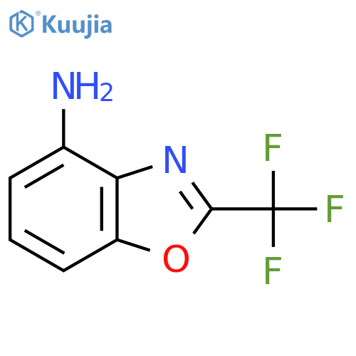 2-Trifluoromethyl-benzooxazol-4-ylamine structure