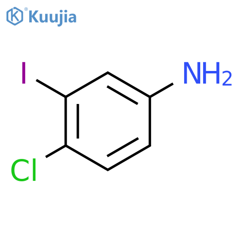 4-Chloro-3-iodoaniline structure