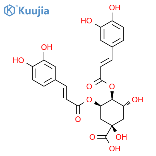 4,5-Dicaffeoylquinic acid structure