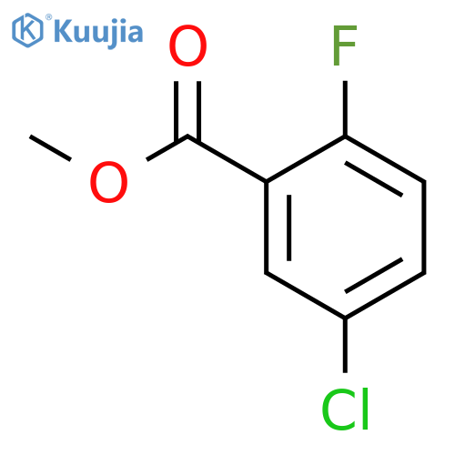 Methyl 5-chloro-2-fluorobenzoate structure