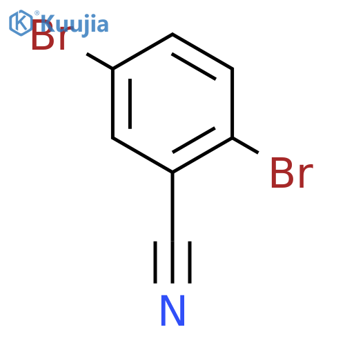 2,5-Dibromobenzonitrile structure
