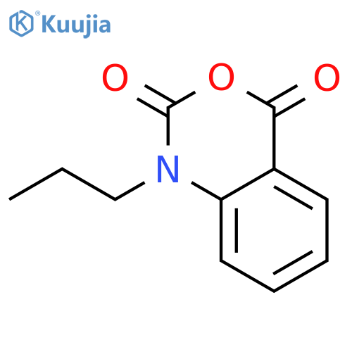 1-propyl-2,4-dihydro-1H-3,1-benzoxazine-2,4-dione structure