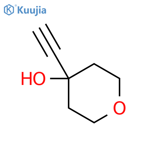 4-ethynyloxan-4-ol structure
