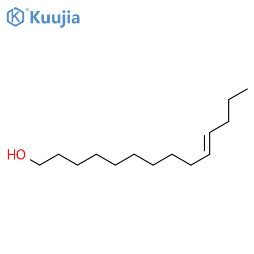 (Z)-10-Tetradecen-1-ol structure