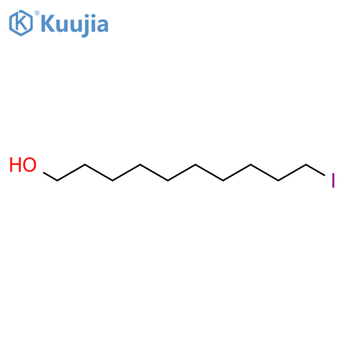 1-Decanol, 10-iodo- structure