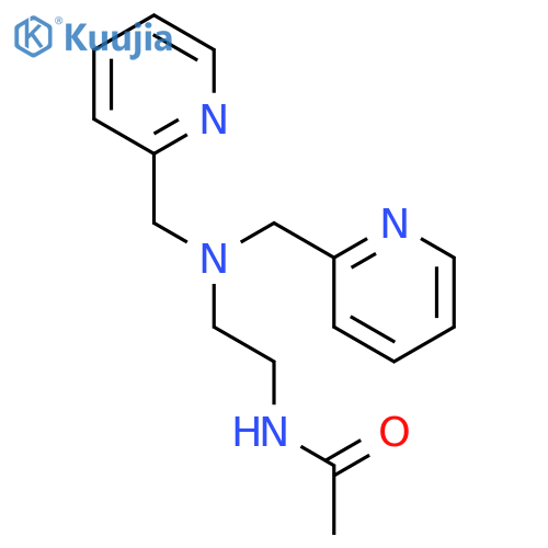 Acetamide, N-[2-[bis(2-pyridinylmethyl)amino]ethyl]- structure