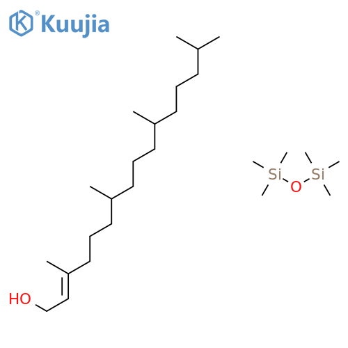 Phytol-TMS-ether structure