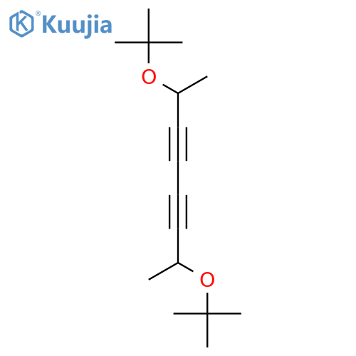3,5-Octadiyne, 2,7-bis(1,1-dimethylethoxy)- structure