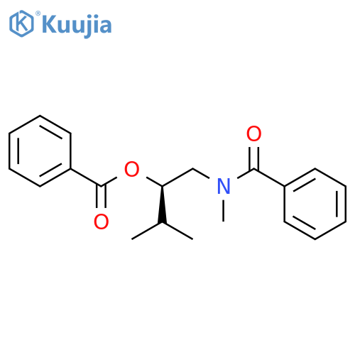 BENZAMIDE, N-[(2R)-2-(BENZOYLOXY)-3-METHYLBUTYL]-N-METHYL- structure