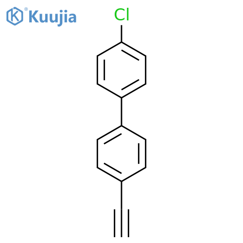 4-Chloro-4'-ethynyl-1,1'-biphenyl structure
