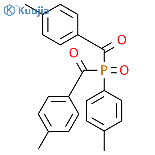 PHOSPHINE OXIDE, BIS(4-METHYLBENZOYL)(4-METHYLPHENYL)- structure
