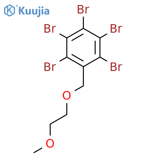 Benzene, pentabromo[(2-methoxyethoxy)methyl]- structure