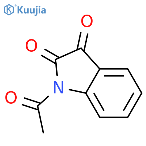 1-Acetyl-1H-indole-2,3-dione structure