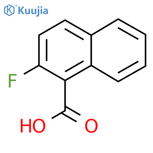 2-Fluoro-1-naphthoic acid structure