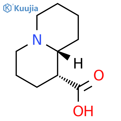 (1R,9aR)-octahydro-1H-quinolizine-1-carboxylic acid structure