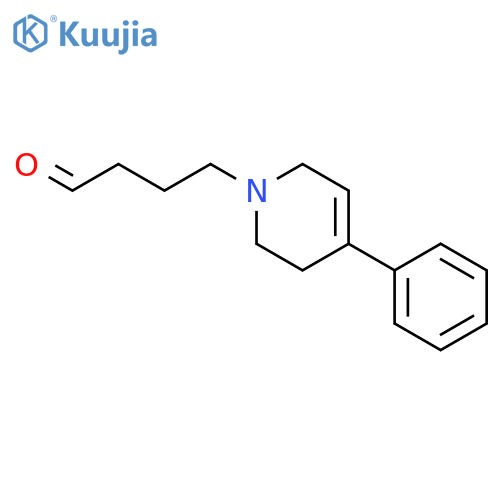 1(2H)-Pyridinebutanal, 3,6-dihydro-4-phenyl- structure