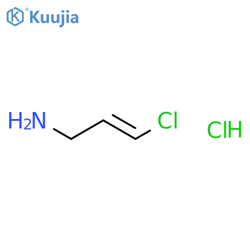 2-Propen-1-amine, 3-chloro-, hydrochloride, (2E)- structure