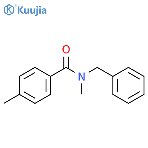 4-methyl-N-benzyl-N-methylbenzamide structure