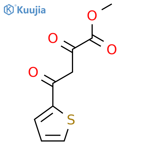 Methyl 2,4-dioxo-4-(thiophen-2-yl)butanoate structure