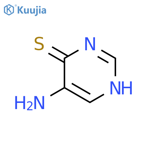 5-amino-3,4-dihydropyrimidine-4-thione structure