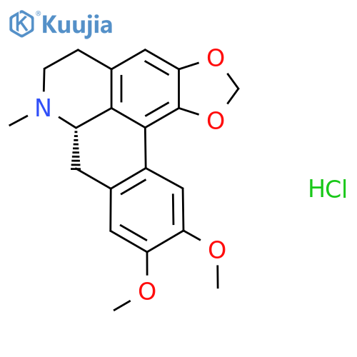 Dicentrine hydrochloride structure
