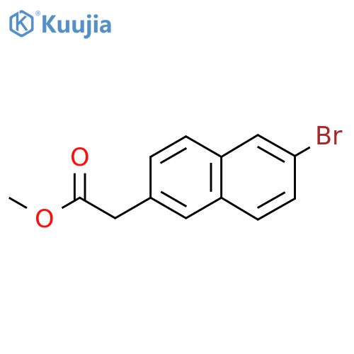 Methyl 2-(6-bromonaphthalen-2-yl)acetate structure