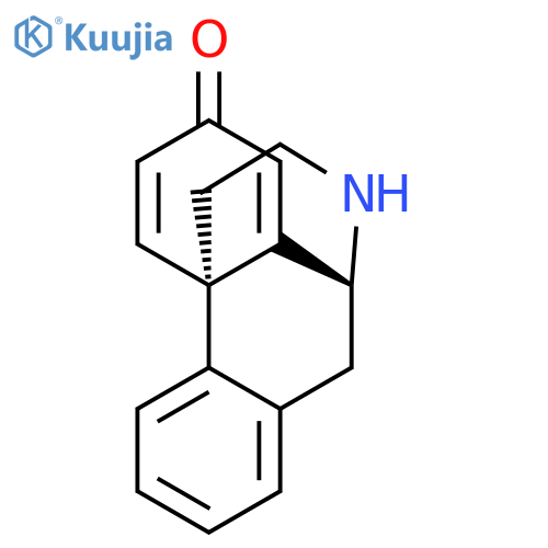 Morphinan-7-one, 5,6,8,14-tetradehydro- structure