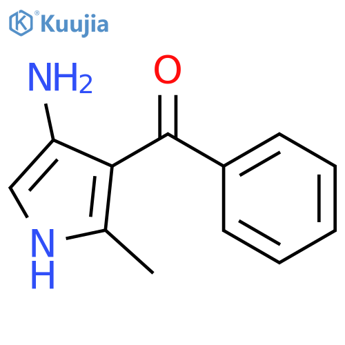 4-Amino-3-benzoyl-2-methylpyrrole structure