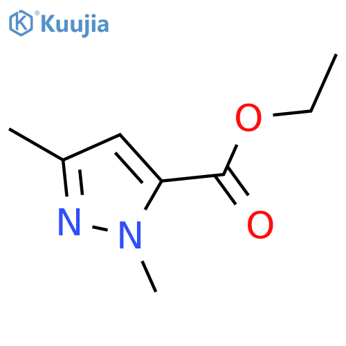 Ethyl 1,3-dimethyl-1H-pyrazole-5-carboxylate structure
