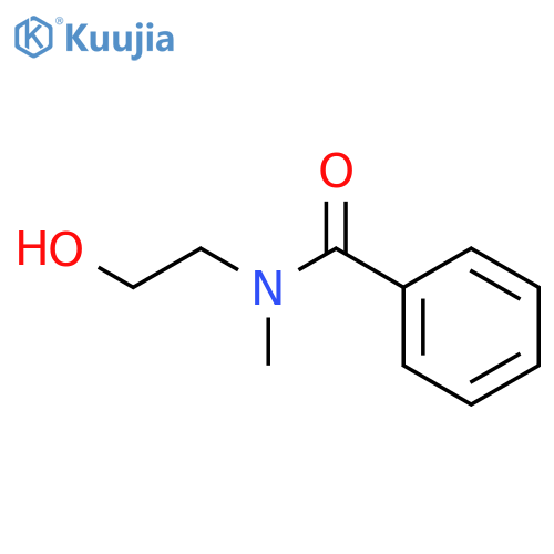 Benzamide, N-(2-hydroxyethyl)-N-methyl- structure