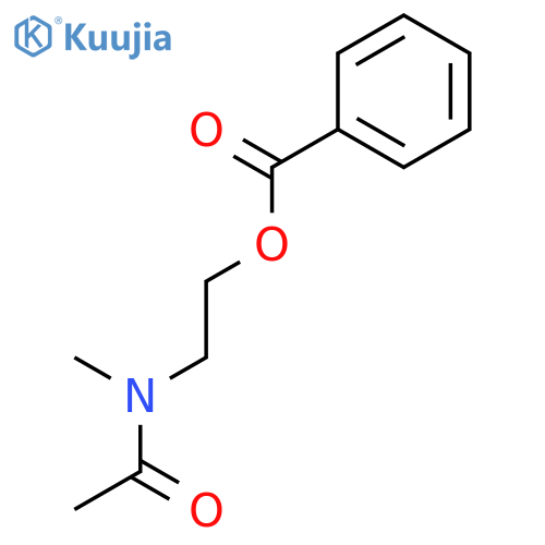 ACETAMIDE, N-[2-(BENZOYLOXY)ETHYL]-N-METHYL- structure