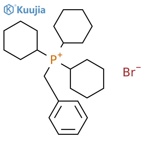 PHOSPHONIUM, TRICYCLOHEXYL(PHENYLMETHYL)-, BROMIDE structure