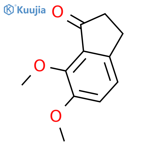 6,7-Dimethoxy-1-indanone structure