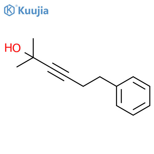 3-Hexyn-2-ol, 2-methyl-6-phenyl- structure